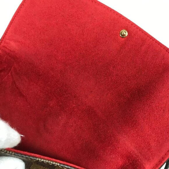 LOUIS VUITTON Damier Twice Bag Crossbody Pochette Shoulder Bag - Picture 10 of 16